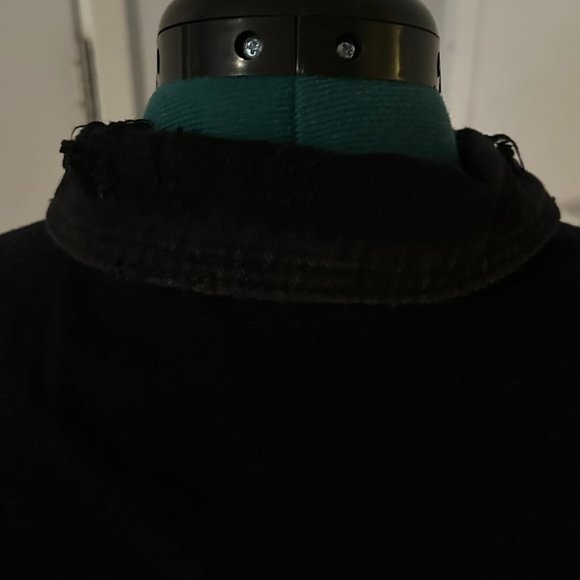 Better Be Black Jean Jacket for Women, Size: Large - Picture 6 of 8